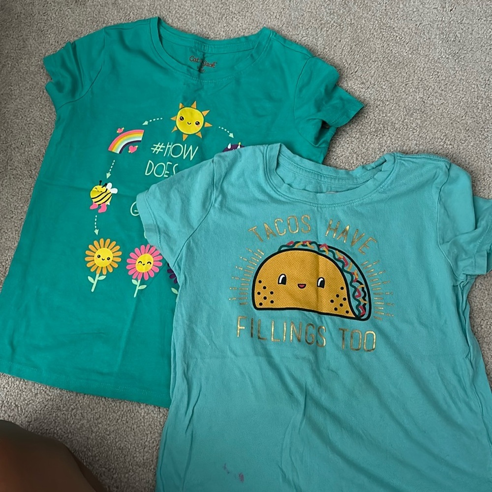 2 t shirts